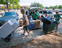 people moving in
