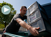 A student moves in