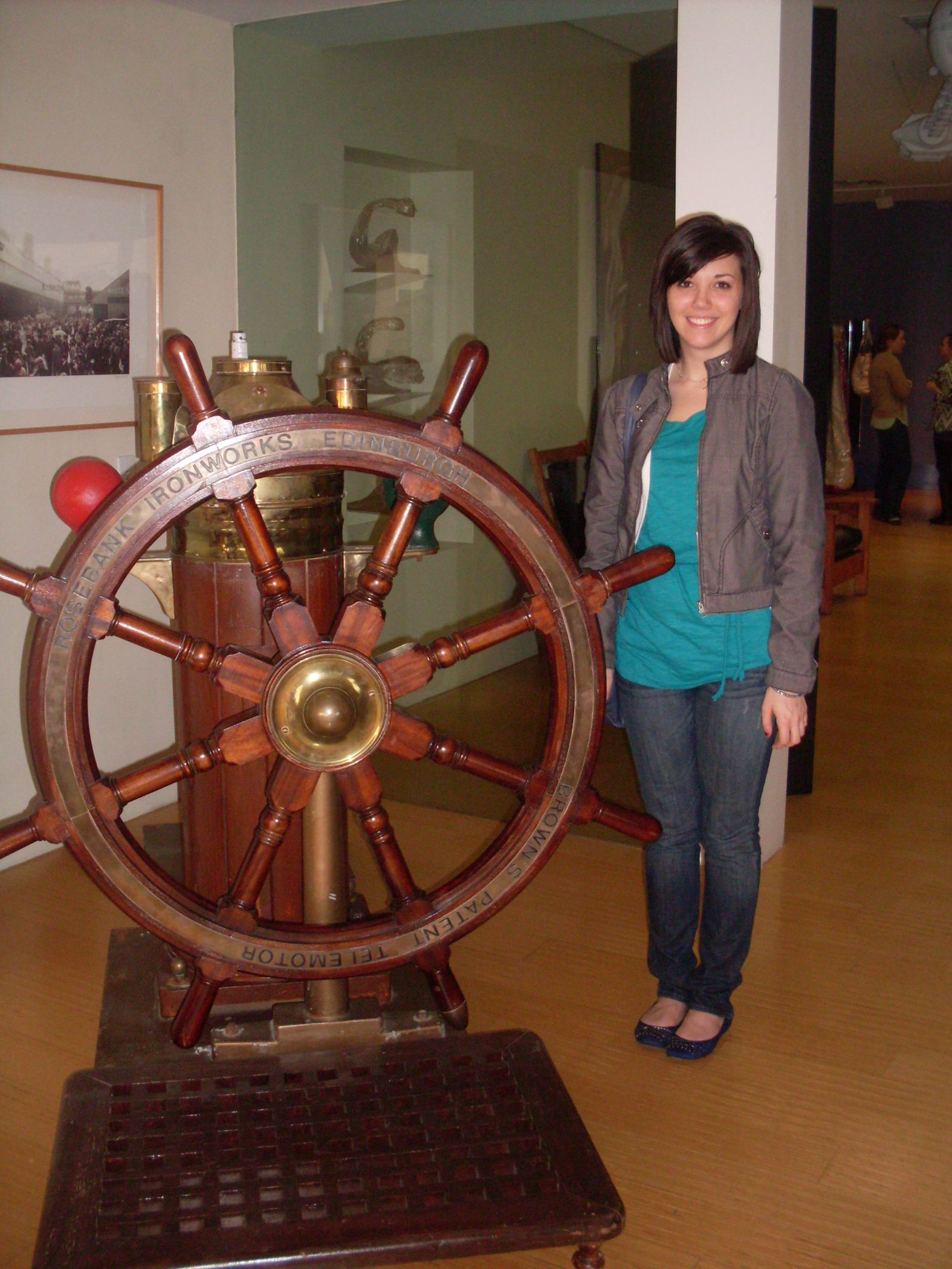 titanic wheel